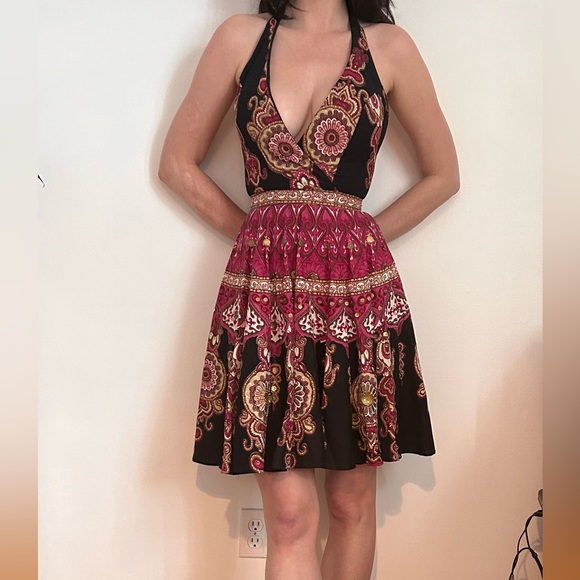 Sue Wong Halter Dress - Picture 1 of 4